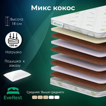 Матрас EveRest Микс Кокос (Микс&nbsp;Кокос)