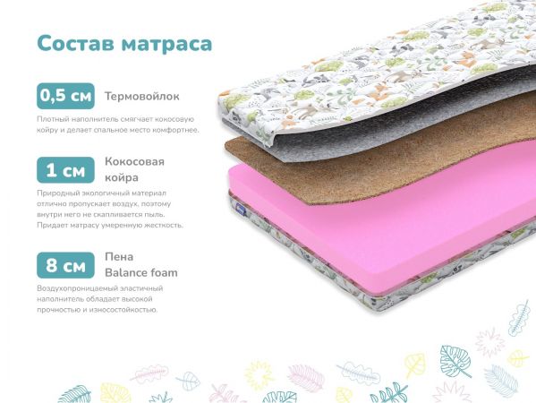 Детский матрас Dimax Сорванец (Сорванец)