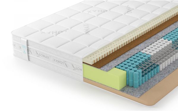 Матрас Lonax Memory Medium Mix S1000 5 зон (Мемори&nbsp;Медиум&nbsp;Микс&nbsp;S1000&nbsp;5&nbsp;зон)