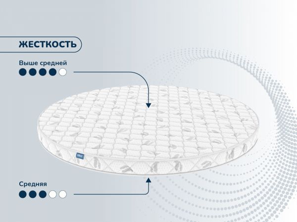 Круглый матрас Dimax Раунд 11 кокос (Раунд&nbsp;11&nbsp;кокос)